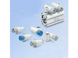 Компактний дросель з індикатором SMC - JAS-S Компактний дросель з індикатором SMC - JAS-S